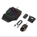 5 in 1 Gaming Keyboard and Mouse Combo-MK500