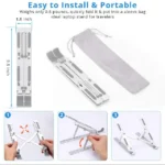 Laptop Stand Aluminum Alloy Adjustable Multi-angle Laptop Stand 10-17 inch Tab Notebook laptop stand