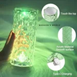 Rose Daimond Table Lamp - Image 2