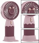 Cute Bear Portable Fan , Battery Operated Small Personal Portable Fan - Image 3