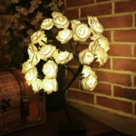 24 LED Rose Flower Tree Lamp