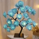 24 LED Rose Flower Tree Lamp - Image 6