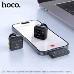 Hoco L17 Wireless Lavalier Lapel Microphone - Image 4
