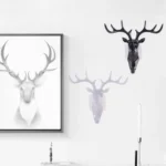 Wall Mount Deer Head Hanger