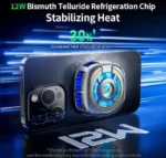 PLEXTONE EX2 ULTRA Magnetic Radiator for Mobile Cooling Phone Tablet PC Semiconductor Refrigeration Cooling RGB Light - Image 2