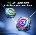 PLEXTONE EX2 ULTRA Magnetic Radiator for Mobile Cooling Phone Tablet PC Semiconductor Refrigeration Cooling RGB Light - Image 5