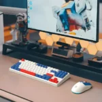 Micropack KM-269W Navy Wireless Keyboard & Mouse Combo - Image 3