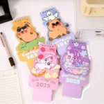 Mini Cute Aline Calender Cartoon Pattern Portable Calendar 2025