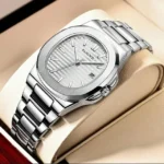 POEDAGAR Luxury Watch Business Waterproof Male Clock - Image 3