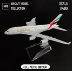 Model Aircraft Metal Replica Airplane Emirates A380 Aviation Plane for Gift Show piece (1:450) - Image 2