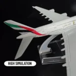 Model Aircraft Metal Replica Airplane Emirates A380 Aviation Plane for Gift Show piece (1:450) - Image 6