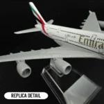 Model Aircraft Metal Replica Airplane Emirates A380 Aviation Plane for Gift Show piece (1:450) - Image 5
