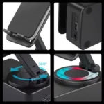 KISONLI M-1 Portable Bluetooth Speaker With Mobile Stand