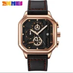 Trsoye 6604 Luminous Leather Men’s Watch - Image 4