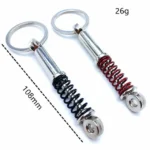 Car Gear Box Key Ring Car Wheel Key ring Imitation 6 Speed Manual Car Styling Key ring - Image 4