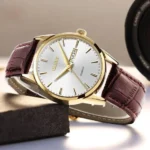 Olevs 6898 PU Leather Quality Business Watch - Image 2