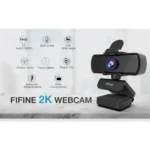 FIFINE K420 2K Computer Webcam Including Tripod Stand with for OBS Streaming, Zoom Meeting on PC/Laptop - Image 4