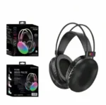 PG580 BT Wireless RGB Light Gaming Luminous Headset Disco Pulse Blue tooth Headset with TF FM - Image 2