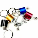 Car Keychain Gearshift Toy Manual Gear Key Pendant Modified Racing Gear Transmission Keyring Driving License Passed Test Gifts