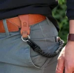 1 pcs Waist Hanging Rope Keychain Outdoor Emergency Survival Tools Buckle Hook Camping Tactical Paracord