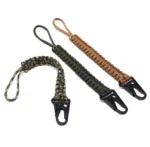 1 pcs Waist Hanging Rope Keychain Outdoor Emergency Survival Tools Buckle Hook Camping Tactical Paracord - Image 6