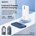 Remax RPP-295 10000mAh London Series Fast Charging Power Bank