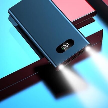 Digital display fast charging power bank with LED percentage indicator – Sokher Nogor Bangladesh