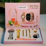 A59 Plus smart watch gift box set 2.02 inch big screen jewelry combo – Sokher Nogor Bangladesh