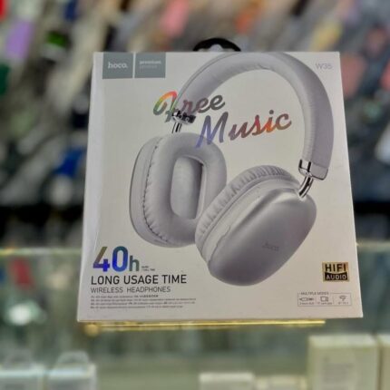 Hoco W35 Max wireless bluetooth headphone 40h playback HiFi audio – Sokher Nogor Bangladesh