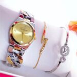 Rose Gold Ladies Watch Jewelry Gift Set - Image 4