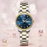 Olevs 5563 Stainless Steel Analog Wrist Watch For Men - Image 4