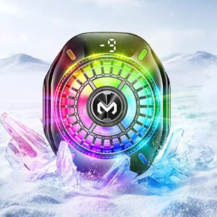 Memo CX10 RGB magnetic mobile phone cooler with ice cooling technology and digital display