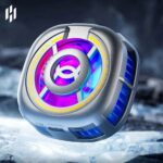 PLEXTONE EX2 Ultra RGB magnetic mobile phone cooler with high-speed fan and ice cooling technology