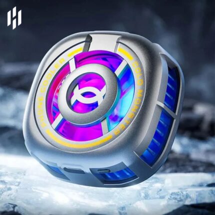 PLEXTONE EX2 Ultra RGB magnetic mobile phone cooler with high-speed fan and ice cooling technology