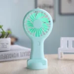 Mini Handy Fan Rechargeable With Stand S13-S1195 - Image 3
