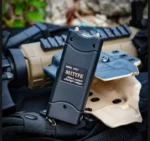 Compact 801 type self-defense electric shock device with protective casing