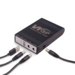 New Version WGP mini UPS 10400mAh – 5/9/12V – Black - Image 4