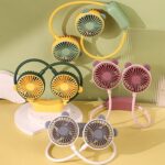 Folding Mini Neck Fan Rechargeable Fan Portable Fan Hand Free S13-F1193