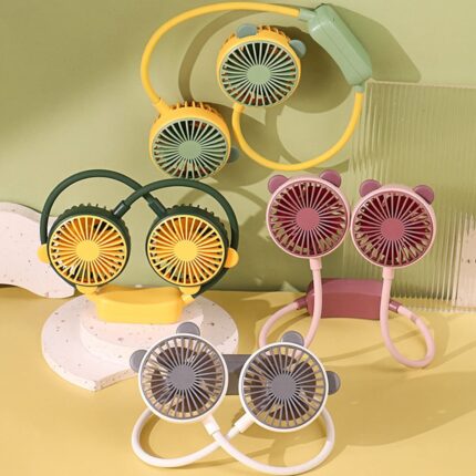 Folding Mini Neck Fan Rechargeable Fan Portable Fan Hand Free S13-F1193