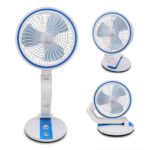 Rechargable LED Folding Fan C Grate