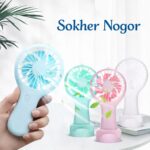Mini Handy Fan Rechargeable With Stand S13-S1195