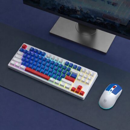 Micropack KM-269W Navy Wireless Keyboard & Mouse Combo