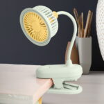 Mini Clip-On Fan Car Desktop Charging Fan Foldable S14-F1204 - Image 4