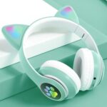 Purple Cat Ear Bluetooth Headphone STN-28 - Image 2