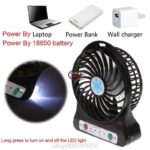 Outdoor Mini Rechargable Fan - Image 5