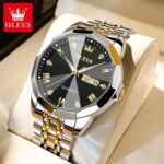 OLEVS Luxury Watch (Blue Dial) - Image 4