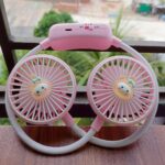 Folding Mini Neck Fan Rechargeable Fan Portable Fan Hand Free S13-F1193 - Image 5