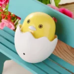 Yellow Duck With Egg Shape Led small Night Light
