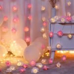 LED Rose Flower String Fairy Light
