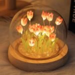 Tulip Night Light Simulation Flower Bedroom - Image 4